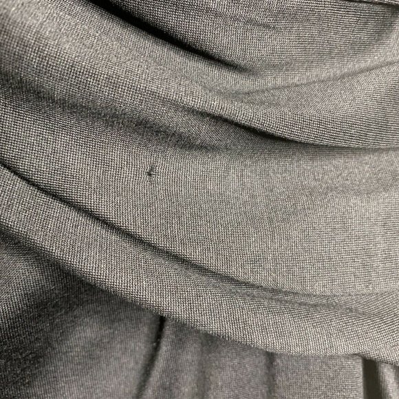 Christian Cota black gathered draped slim size 6 - Picture 7 of 7